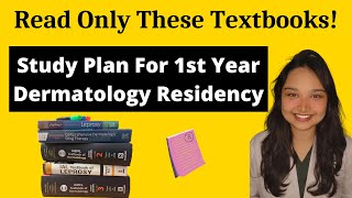 Dermatology Textbooks to read in 1st year Residency  Study approach in 1st year [upl. by Dacey819]