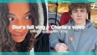 ★  Diors full vlog  Charlies random videoScp made by mePjo castBy  AkariiDesc  ★ [upl. by Orfield]