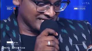 Super singer Champion of Champions  Stave mela Kadai by Ajay Krishna [upl. by Aerdnaed]