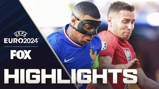 France vs Poland Highlights  UEFA Euro 2024 [upl. by Octavus]