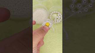 Aretes con perlas y mostacillas diy tutorial shortvideo bracelet ideas handmade [upl. by Sophey927]