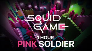 1 Hour Squid Game Music  PINK SOLDIER [upl. by Devora23]