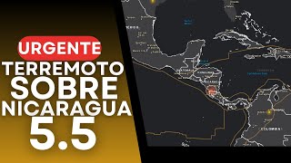 🔴URGENTE🔴FUERTE TERREMOTO SACUDE FRONTERA DE NICARAGUA Y COSTA RICA CON POSIBLES DERRUMBES [upl. by Thrift554]