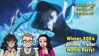 The Winter 2024 Anime Trailer Watch Party [upl. by Ariet]