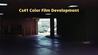 How To Develop Color FIlm  Cinestill Cs41 Color Film Developer  LabBox [upl. by Enelez]