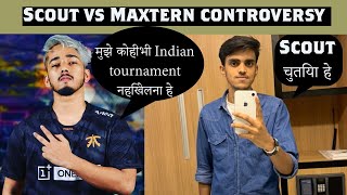 Scout and Maxtern Controversy pubg mobile [upl. by Eremaj]