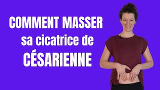 Comment masser sa cicatrice de césarienne [upl. by Bergeman367]