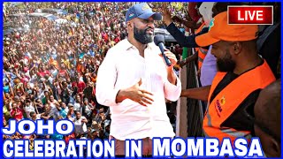 MOMBASA CELEBRATION ROCA AS JOHO APPOINTED CS  MOMBASA LIVE RODAY  HASSAN JOHO [upl. by Neiviv]