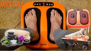 ROTAI Shiatsu Foot Massager Review  Improve Circulation amp Healing [upl. by Surat]