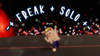 ROBLOX “Freak” DANCE MOMS  Brynn solo [upl. by Oiramed]