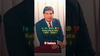 A man with zero haters is no more rtene tata sir [upl. by Cornelle710]