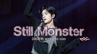 240616 Weverse Con STILL MONSTER 엔하이픈 제이크 직캠 ENHYPEN JAKE FANCAM 4K FOCUS [upl. by Danais]