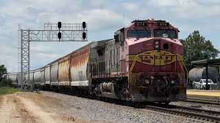 The Trains of Galesburg IL Part 1 [upl. by Hawker110]