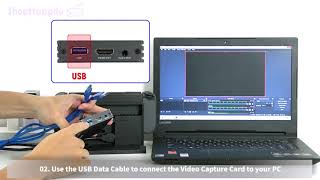 4K HDMI to USB30 Video Capture Card Setup Tutorial with obs studio [upl. by Beaudoin]