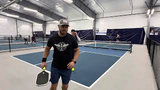 JoshBobby vs AustinKelly Game 1 Camp Pickleball ladder league 40 Wednesday 103024 Week 46 [upl. by Olyhs126]