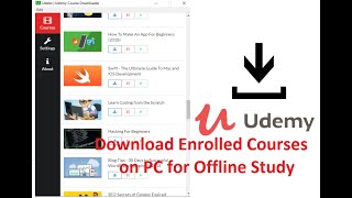 Download udemy full course on PC for offline study  Udemy  Udeler [upl. by Adnawot]