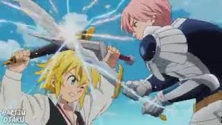 meliodas vs gilthunder dublado e hd [upl. by Lennahc328]