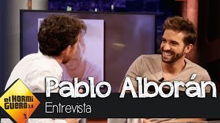 Pablo Alborán quotEste disco me ha permitido tener un poco más claro el caminoquot  El Hormiguero 30 [upl. by Lairbag]