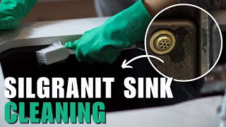 How to Clean a Black Silgranit Sink [upl. by Casaleggio]