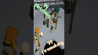 99 Firemaking amp Fletching  Capas N° 15 amp 16 De 23 OSRS Shorts runescape [upl. by Parik732]