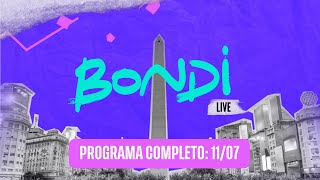 PROGRAMACIÓN COMPLETA 117  BONDI LIVE [upl. by Pardo]