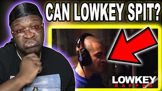 American Rapper Reacts To  Lowkey Fire in the Booth part 1 REACTION [upl. by Curnin705]