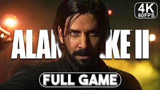 Alan Wake 2 🔦 FULL GAME  The Final Draft  4K Gameplay Walkthrough [upl. by Dlonyer]