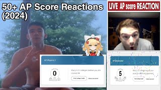 50 AP Score Reactions 2024 oh boy [upl. by Parsaye196]