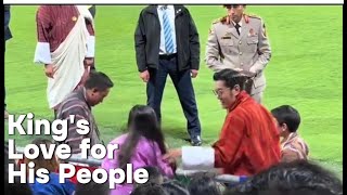 His Majesty meeting each and every Bhutanese in Australia [upl. by Anuaf]