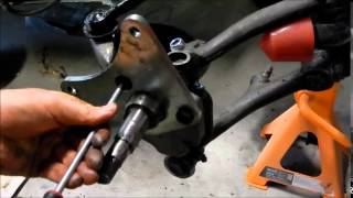 1958 VW restoration Part 14 Disc brake installation [upl. by Eelyram671]