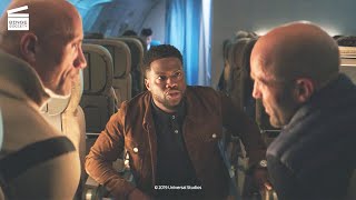 Fast and Furious Hobbs and Shaw Air Marshal scene HD CLIP [upl. by Hairom]