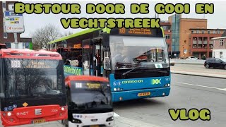 Bustour Gooi en Vechtstreek met EBUSCO en OUDE Ambas  VLOG [upl. by Arocahs]