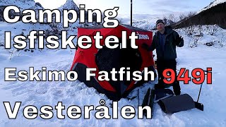 Camping med isfisketelt [upl. by Clementas652]