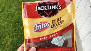 Jack Links quotFritos Chili Cheesequot Beef Jerky Review [upl. by Adnilre]