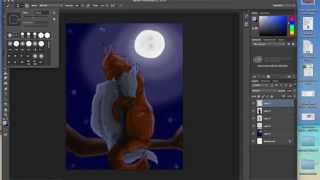 Oakheart and Bluefur Speedpaint [upl. by Aiker]