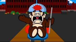 STOOPID MONKEY  Biggies First Roller Coaster [upl. by Liddy929]