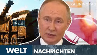 TOMAHAWKSTATIONIERUNG quotEindämmung der NATOquot Wladimir Putin will Atomdoktrin ändern  WELT STREAM [upl. by Hainahpez]