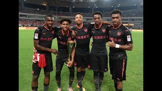 Whats it like on preseason tour Our young guns tell all  Arsenal Tour 2017 [upl. by Fezoj]