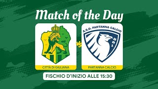 USD Città di Giuliana vs ASD Partanna Calcio [upl. by Gelman]