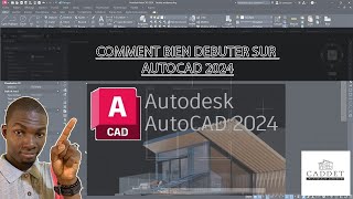 COMMENT BIEN DEBUTER SUR AUTOCAD EN 2024 [upl. by Ennaira]