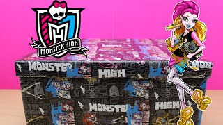 Caja Sorpresa MONSTER HIGH en español  Muñeca Monster High Gigi Grant excursión monstruosa [upl. by Mia]