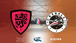 Knights v Rebels  Div 2  11th November  iceHQ Rec League ice hockey [upl. by Gunar455]