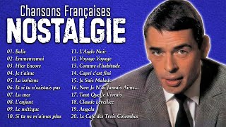 Les Plus Belles Chansons Françaises ♫ Musique Francaise Année 60 70 90♫ Charles Aznavour Édith Piaf [upl. by Reisfield]