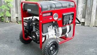 My New Craftsman Generator with Briggs amp Stratton Engine [upl. by Assin]