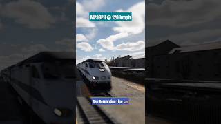 MP36PH at 120 kmph  Train Sim World 5  trainsimworld shorts [upl. by Anele]