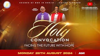 COGIC UK Holy Convocation 2024  Monday Afternoon Service  260824 [upl. by Armbruster772]