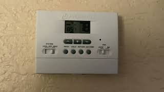 Proselect thermostat set the temperature [upl. by Eelegna]