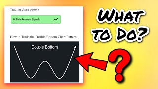 How to Trade Double Bottom Chart Pattern  Stock Market Day Trading [upl. by Aleyam]