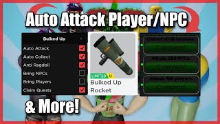 FREE UGC LIMITED Bulked Up Script Hack • Auto Kill PlayerNPC amp More Roblox 2024 [upl. by Alek]