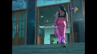 Bharyamani serial fame Sravani Navel show [upl. by Nimad87]